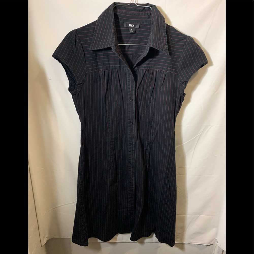 Punk rock black & red dress